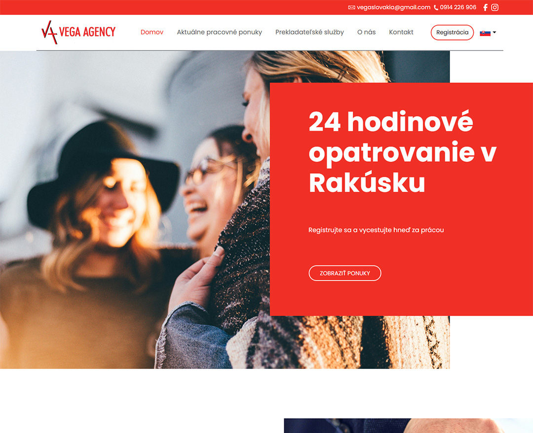 Reference vegagency.sk